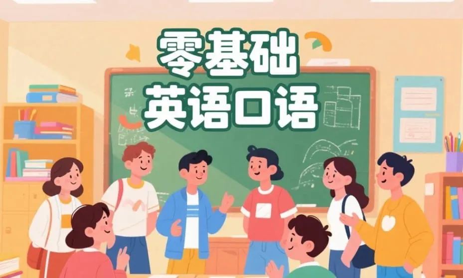 488集零基础英语口语动画，场景化学习轻松开口说英语