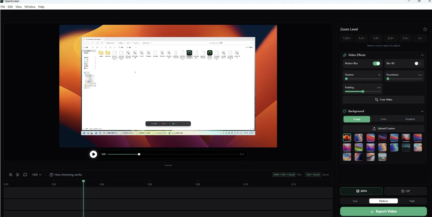 录屏工具 Openscreen v1.1.0 录屏工具 Openscreen v1.1.0
