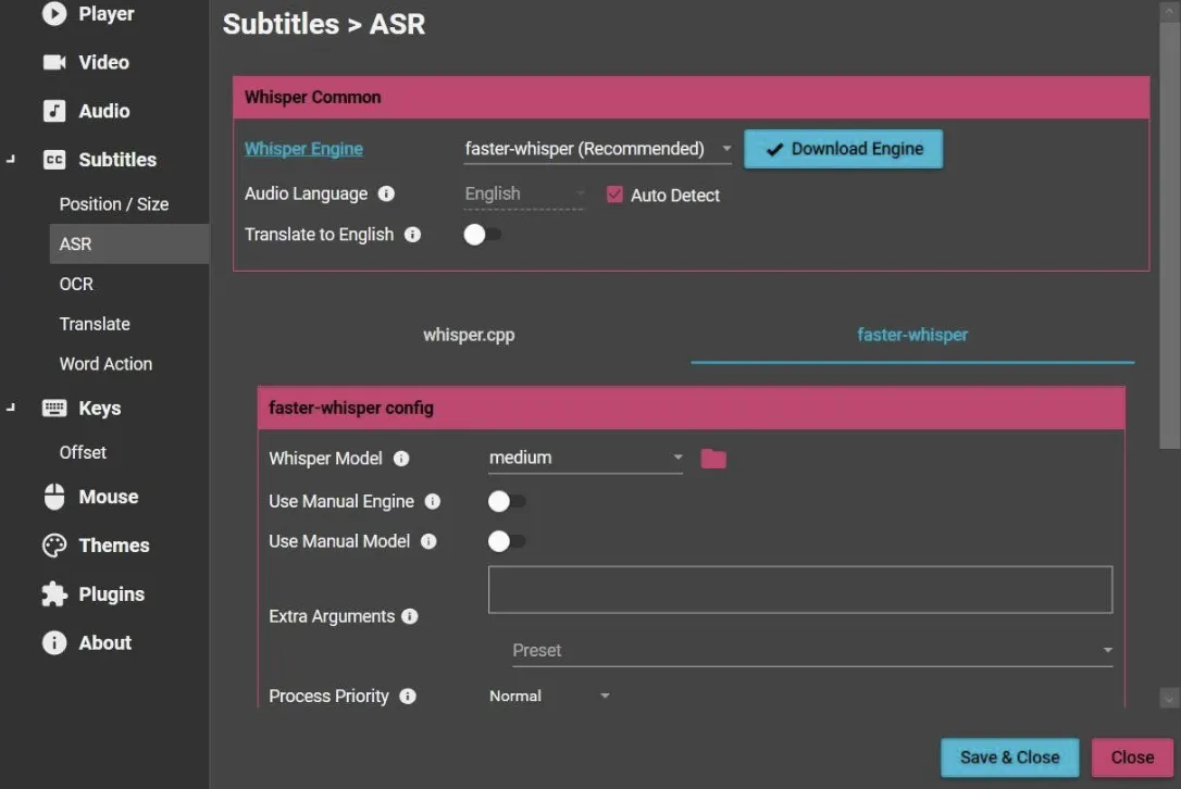 AI字幕生成播放器 LLPlayer 0.2.2