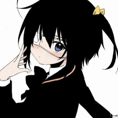 特好看二次元纯欲女生头像 好看氛围感十足的动漫女生头像可爱