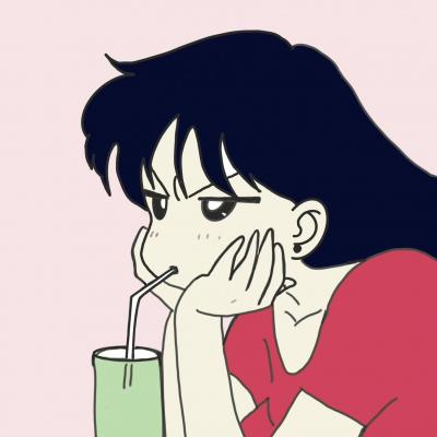 特好看二次元纯欲女生头像 好看氛围感十足的动漫女生头像可爱