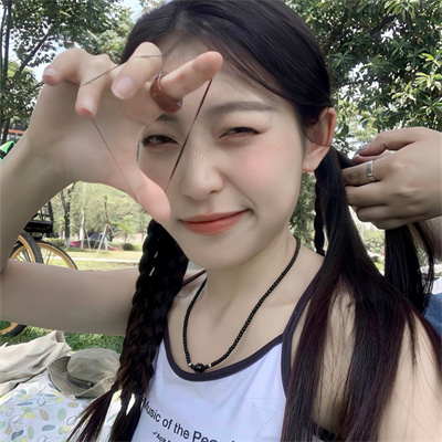 独特小众不易撞的女生头像 女头ins高级质感真人稀有头像图片