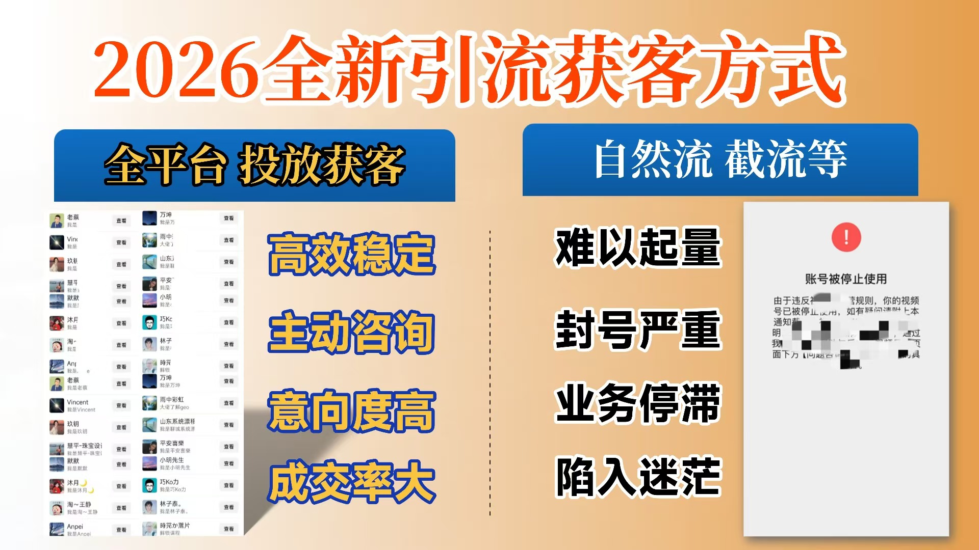【首发】打破获客壁垒,如何利用投放实现财富自由与事业升级 第1张 【首发】打破获客壁垒,如何利用投放实现财富自由与事业升级 第1张