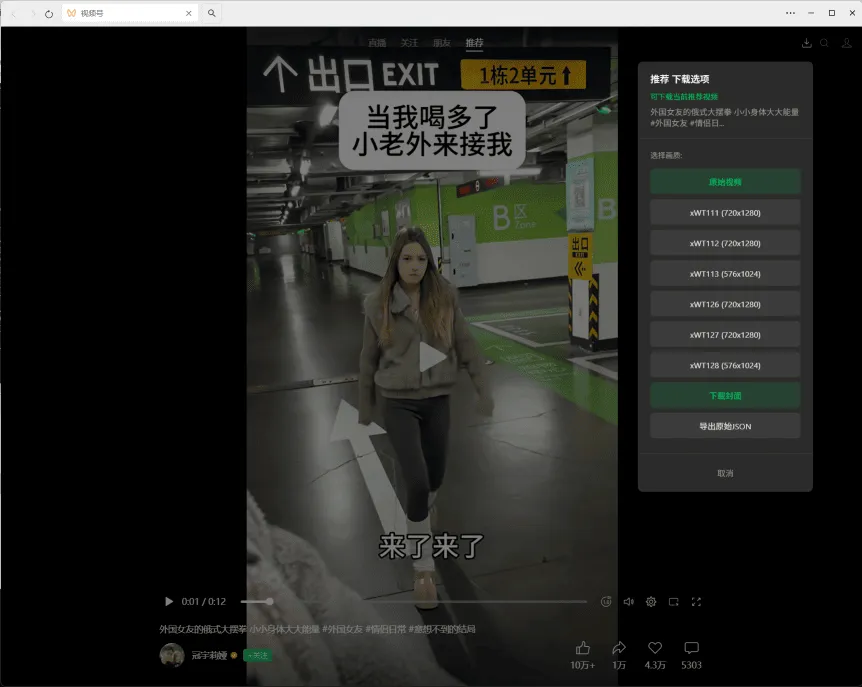 微信视频号下载助手 wx_channel V5.6.5