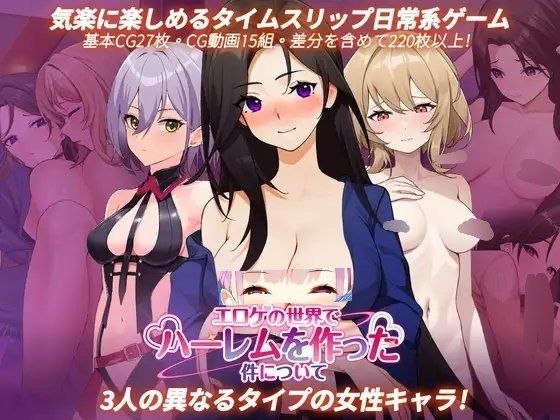 【安卓破解黄油】关于在黄游世界里创造后宫的这件事 (エロゲの世界でハーレムを作った件について)-第2张插图 【安卓破解黄油】关于在黄游世界里创造后宫的这件事 (エロゲの世界でハーレムを作った件について)-第2张插图