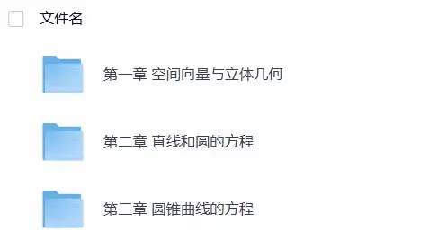 【上好课】高二数学单元复习系列(人教A版选择性必修第一册)