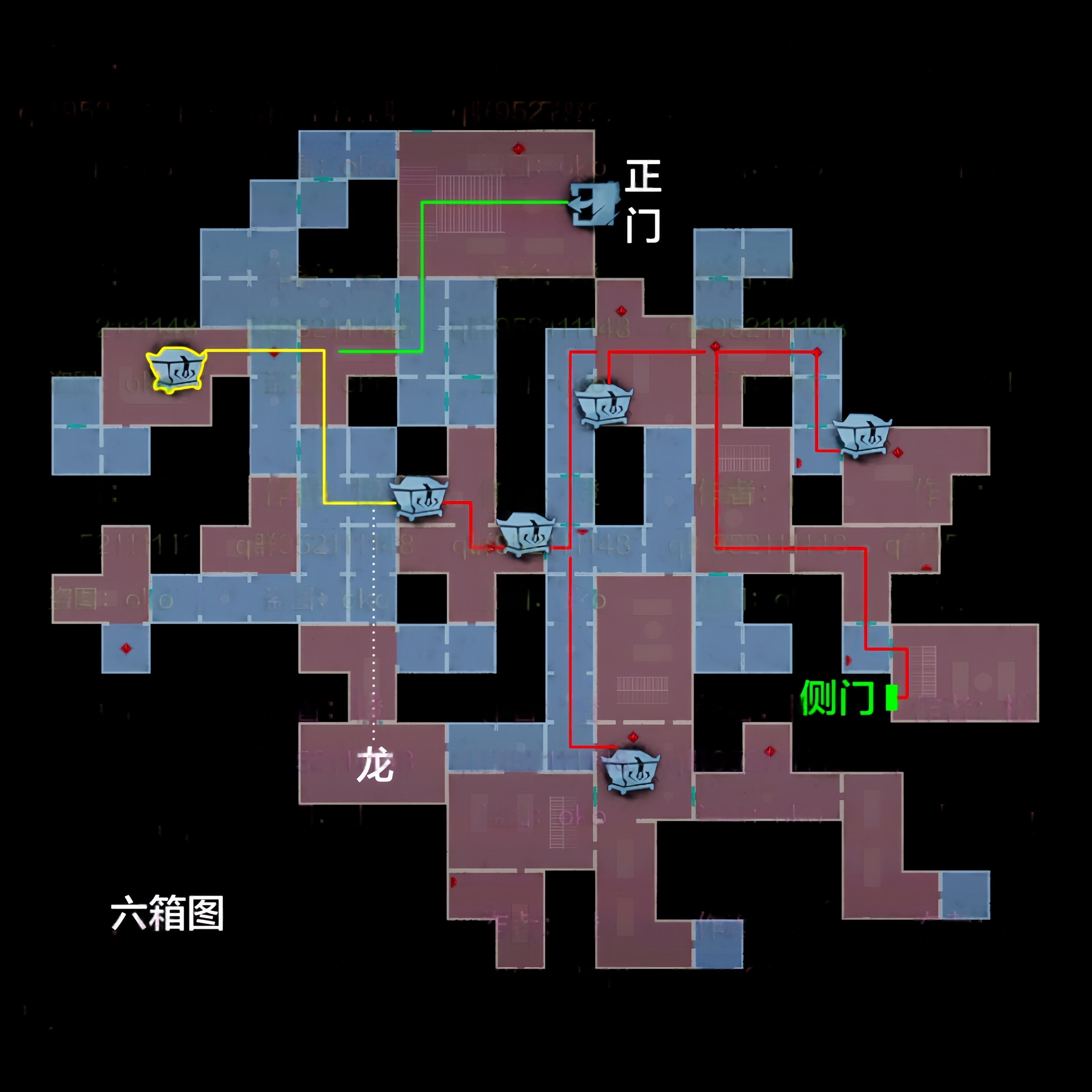 超自然行动组:精绝古城极限▃型地图小抄合集 左下 左上路