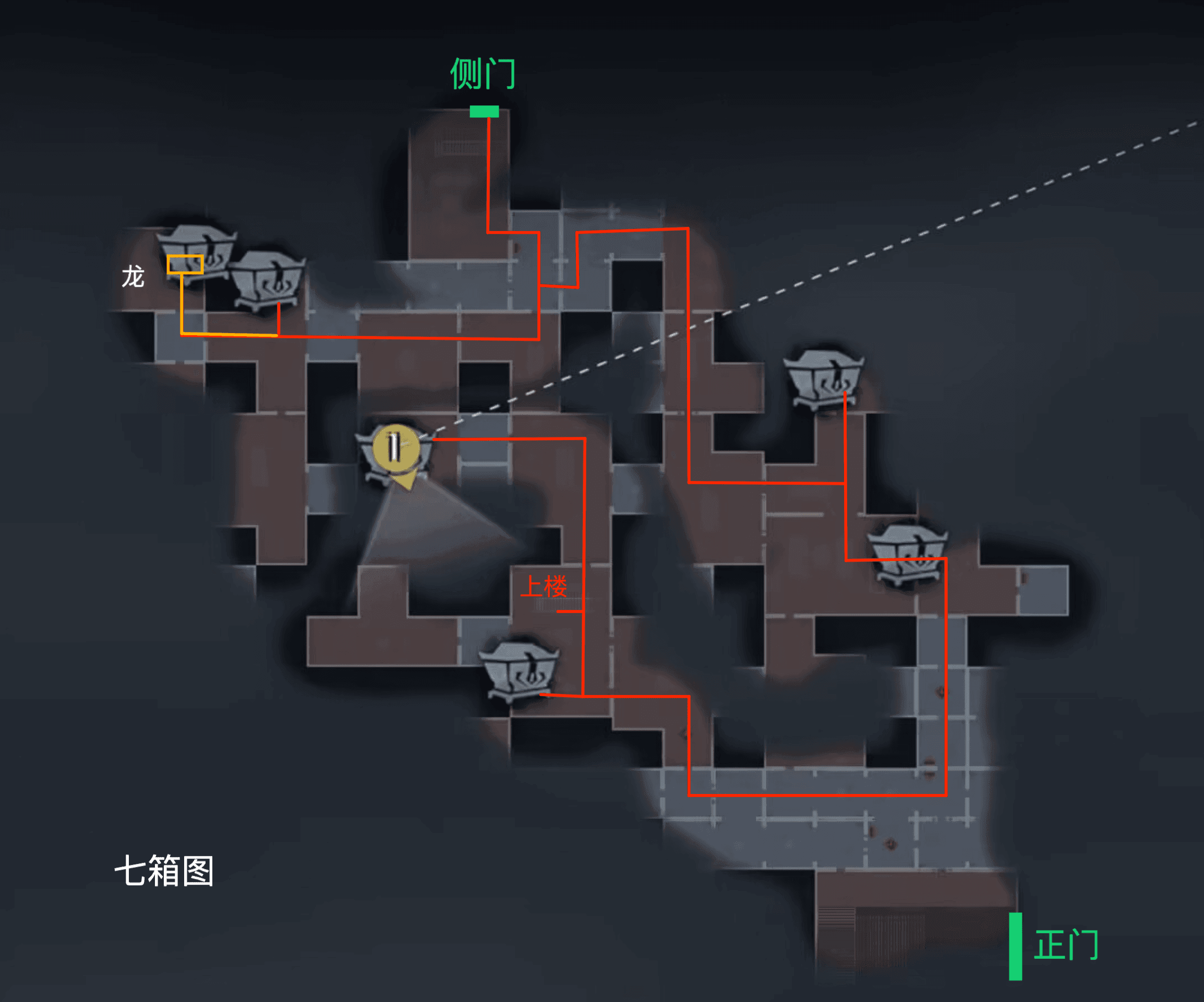 超自然行动组精绝古城极限▌型全地图小抄合集