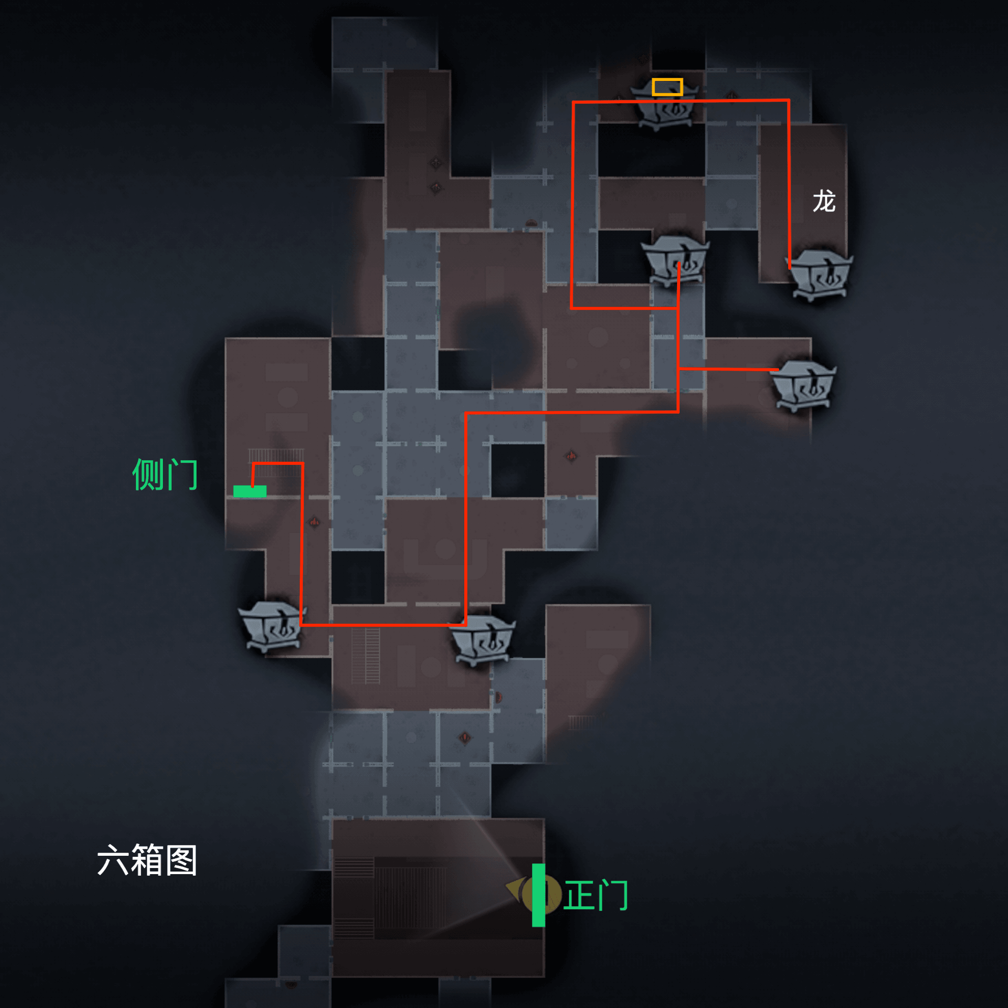 超自然行动组精绝古城极限▌型全地图小抄合集
