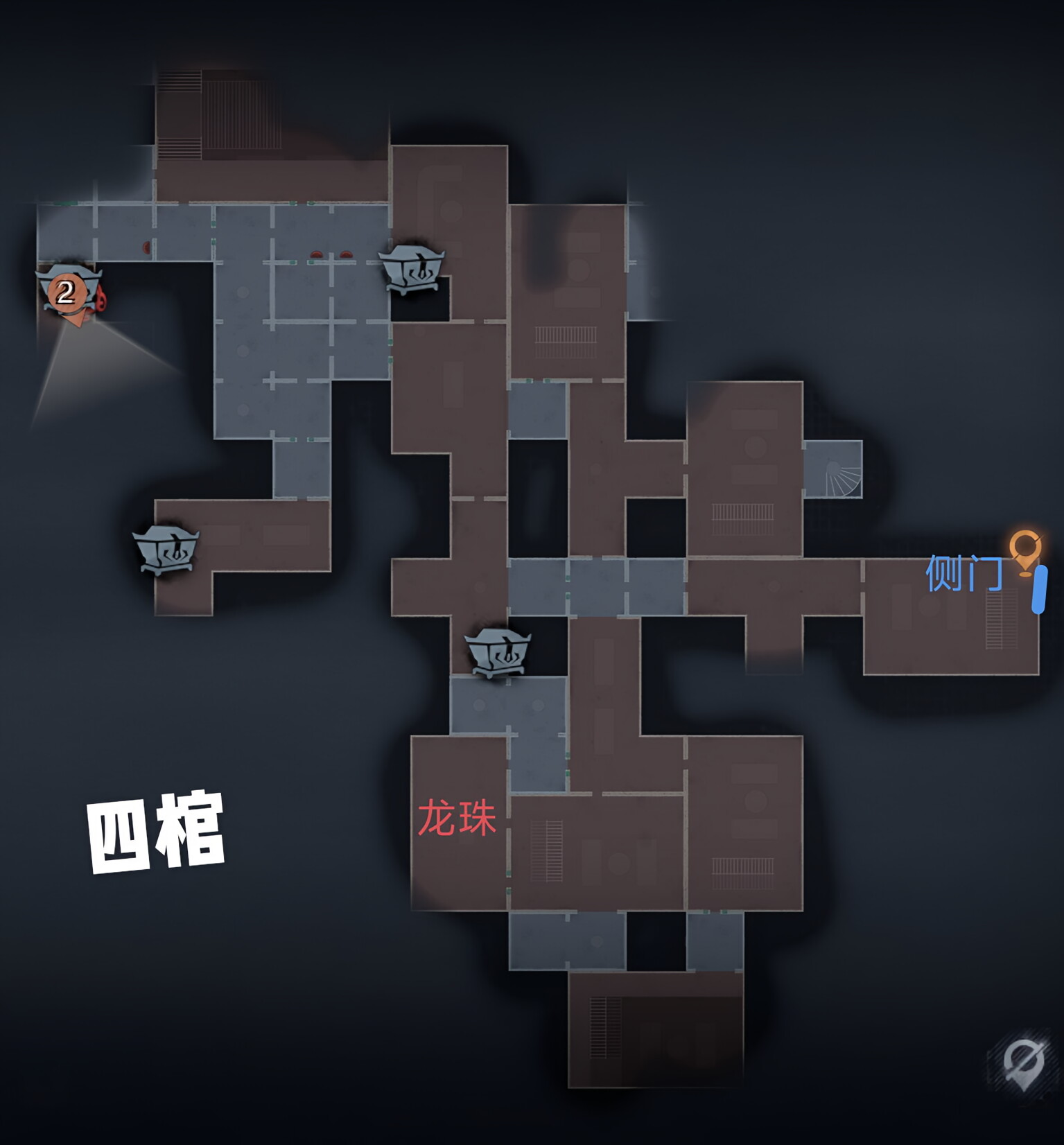 超自然行动组:精绝古城困难▃型地图小抄完整梳理 右上 左上路