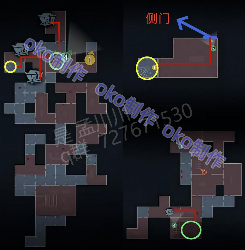超自然行动组精绝古城困难┛型全地图小抄汇总