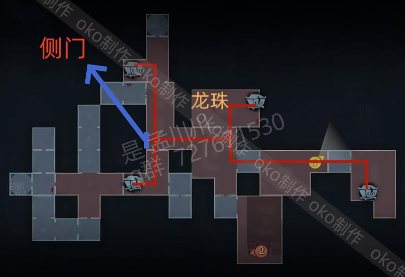 超自然行动组精绝古城困难┗型全地图小抄汇总