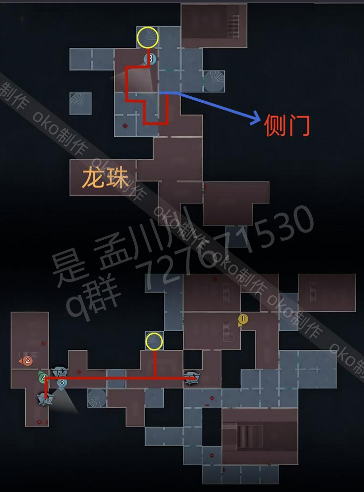 超自然行动组精绝古城困难┗型全地图小抄汇总