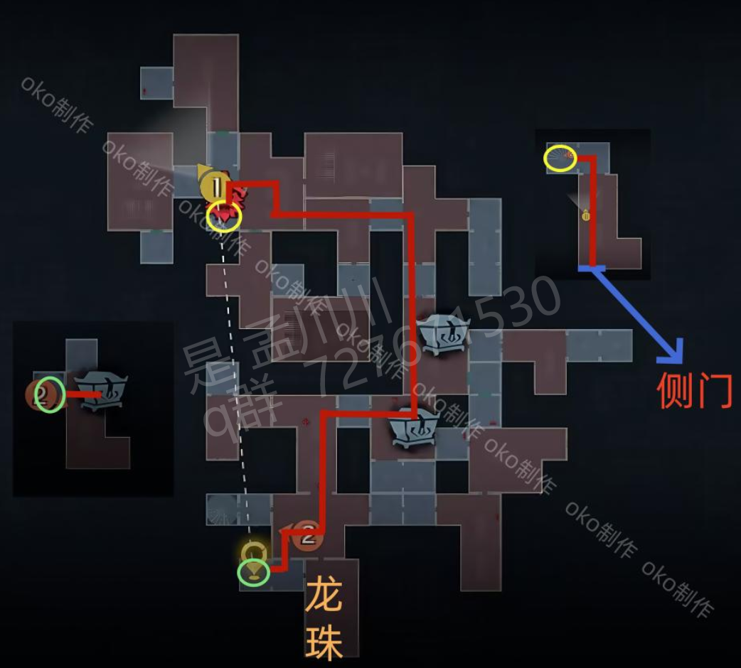 超自然行动组精绝古城困难┗型全地图小抄汇总
