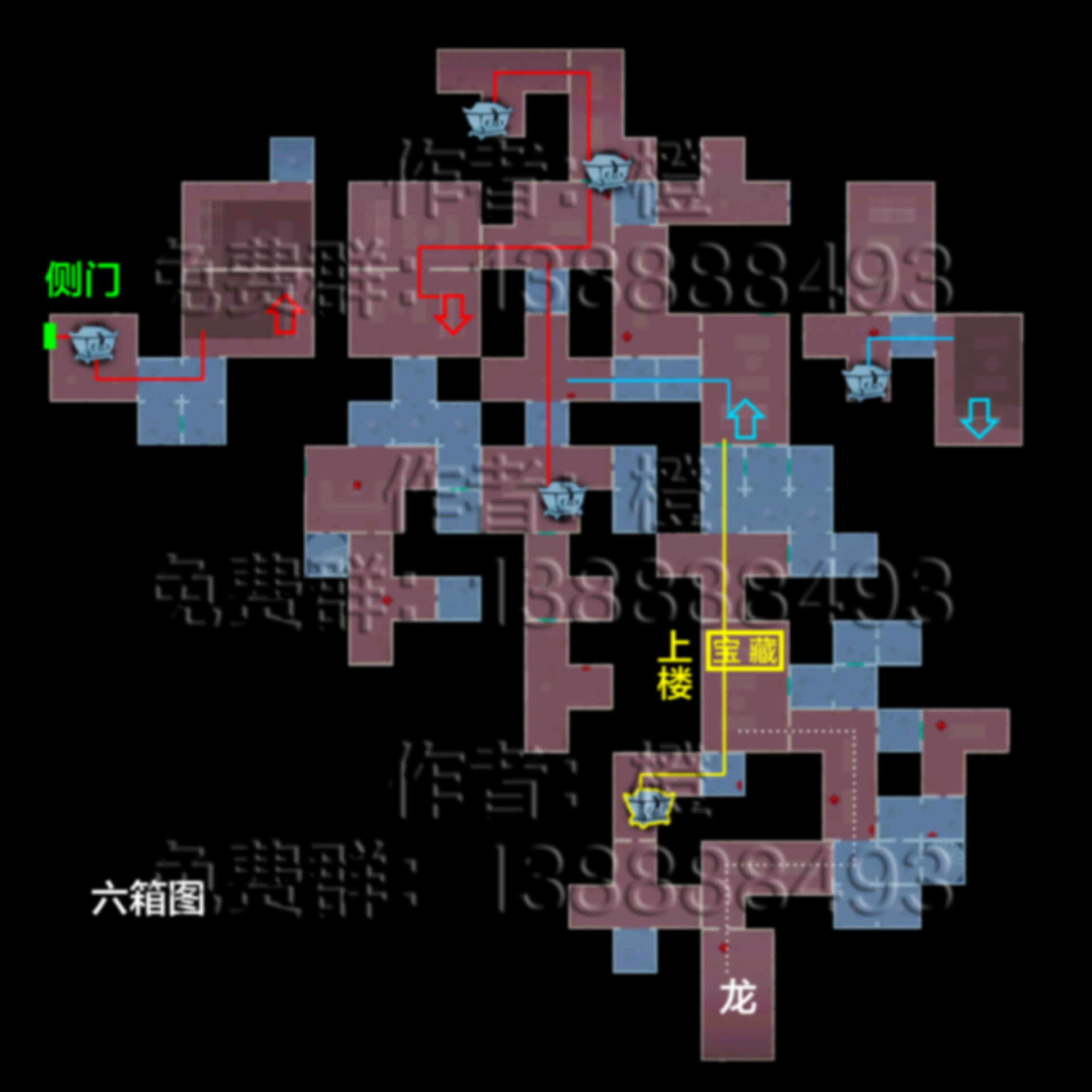 超自然行动组极限宝藏房间全地图小抄一览