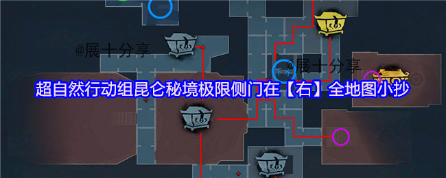 超自然行动组昆仑秘境极限侧门在【右】全地图小抄汇总