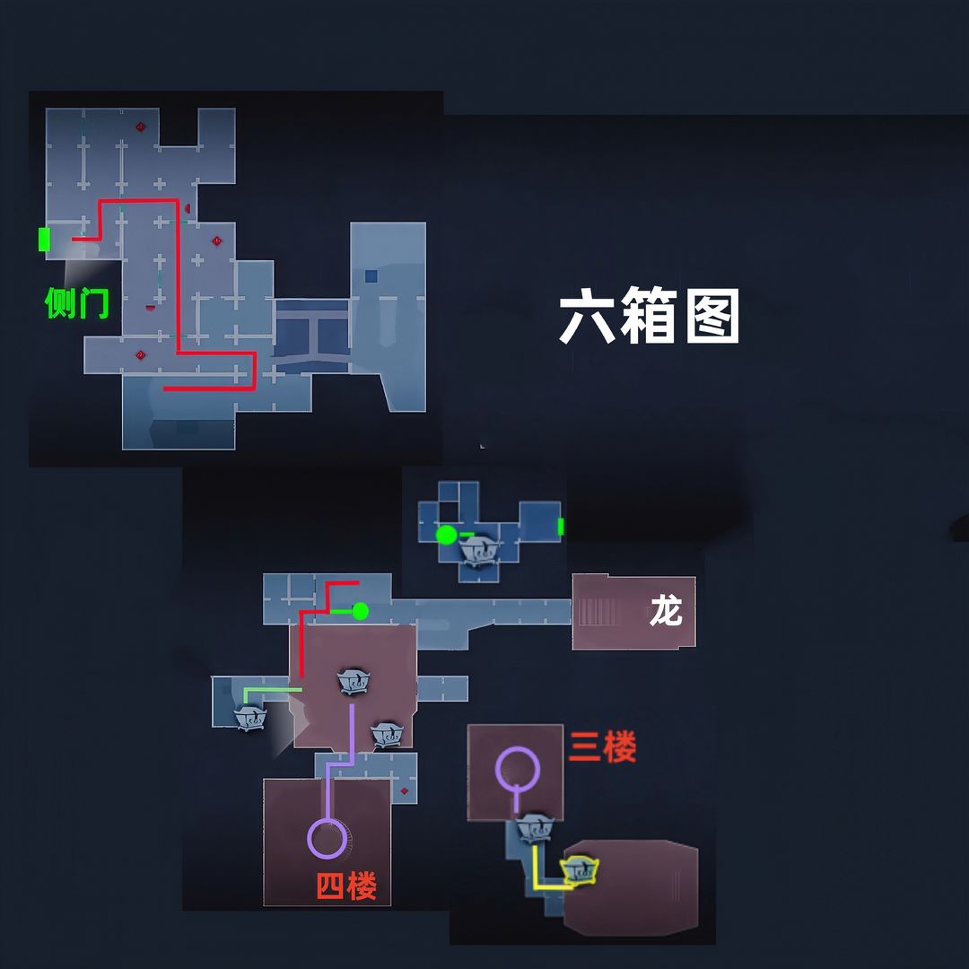 超自然行动组昆仑秘境极限侧门在【左】全地图小抄汇总