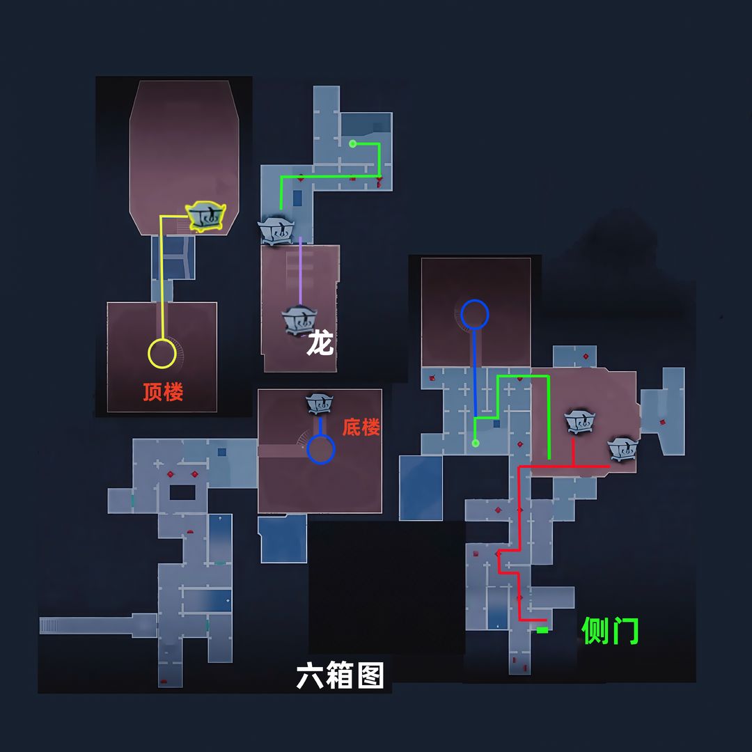 超自然行动组昆仑秘境极限侧门在【下】全地图小抄汇总