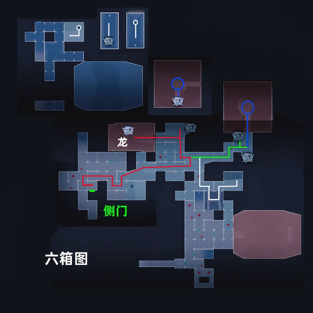 超自然行动组昆仑秘境极限侧门在【下】全地图小抄汇总