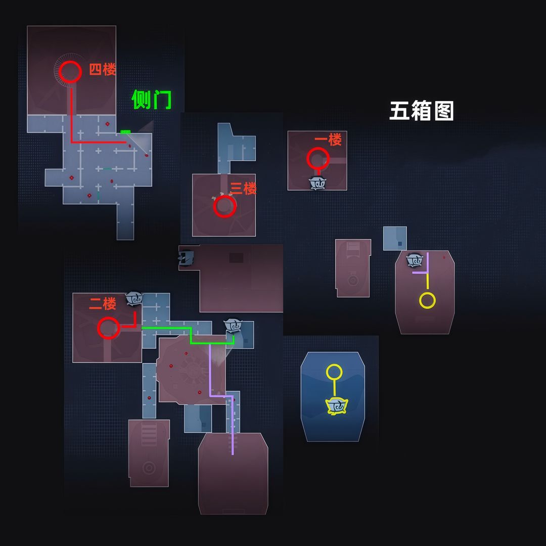 超自然行动组昆仑秘境极限侧门在【上】全地图小抄汇总