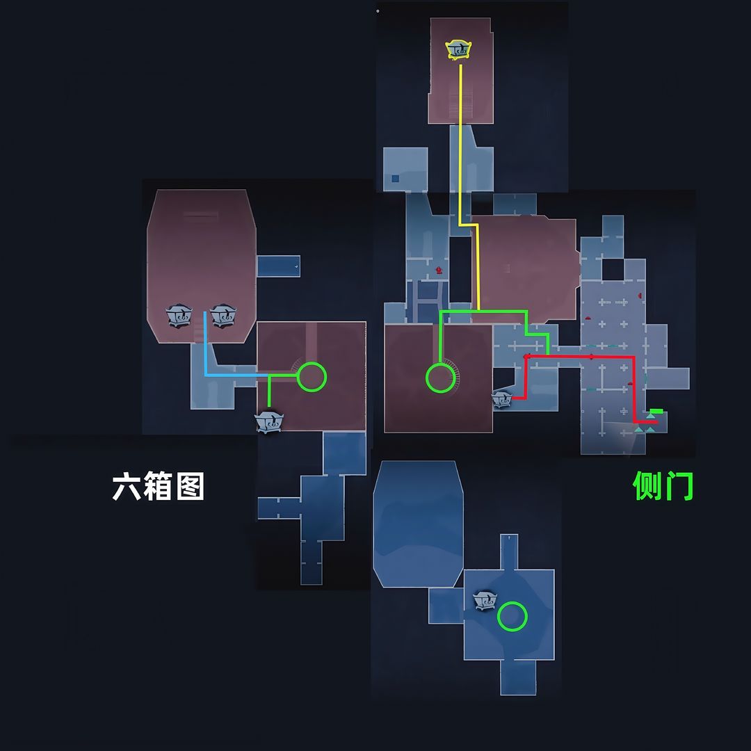 超自然行动组昆仑秘境极限侧门在【上】全地图小抄汇总
