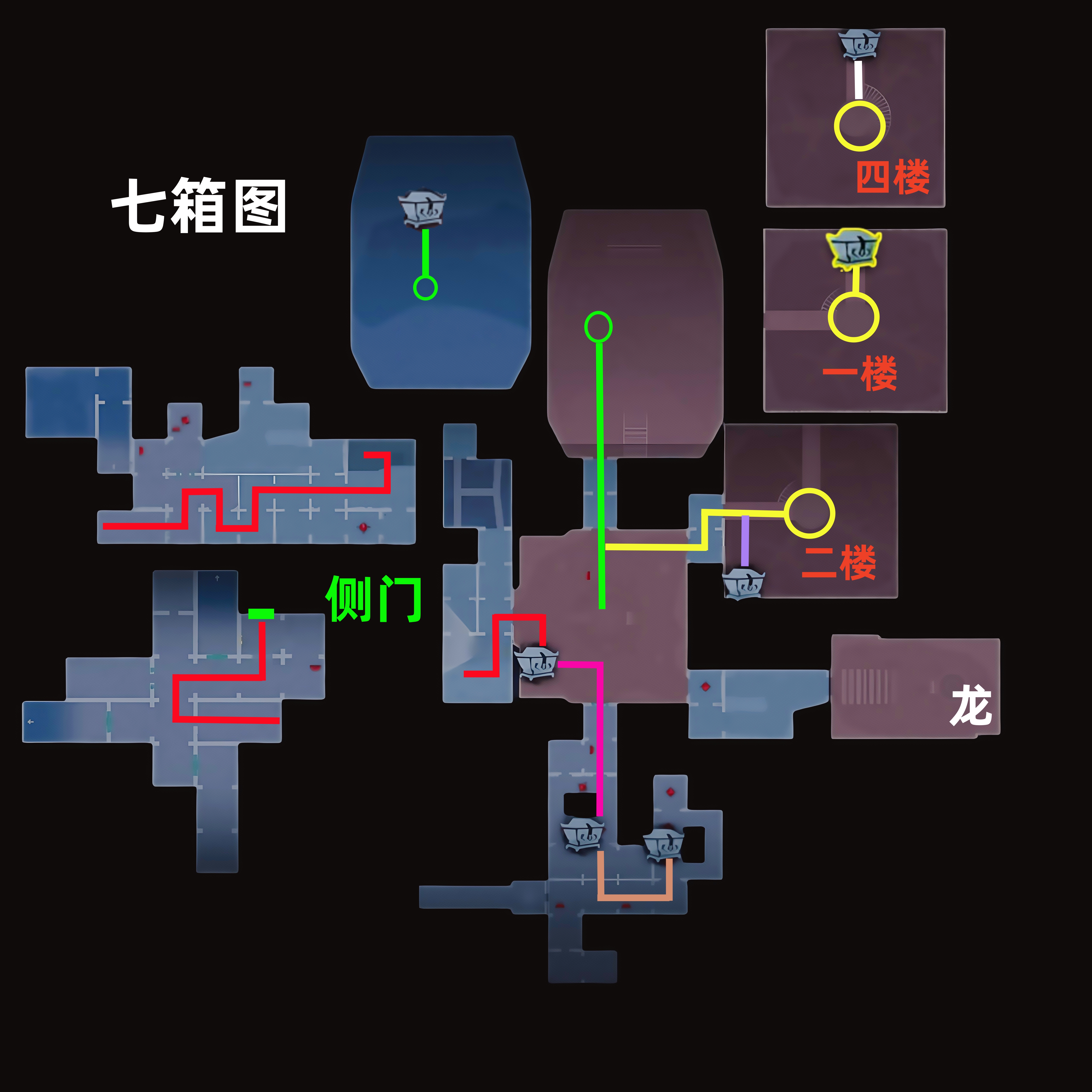 超自然行动组昆仑秘境极限全地图小抄一览