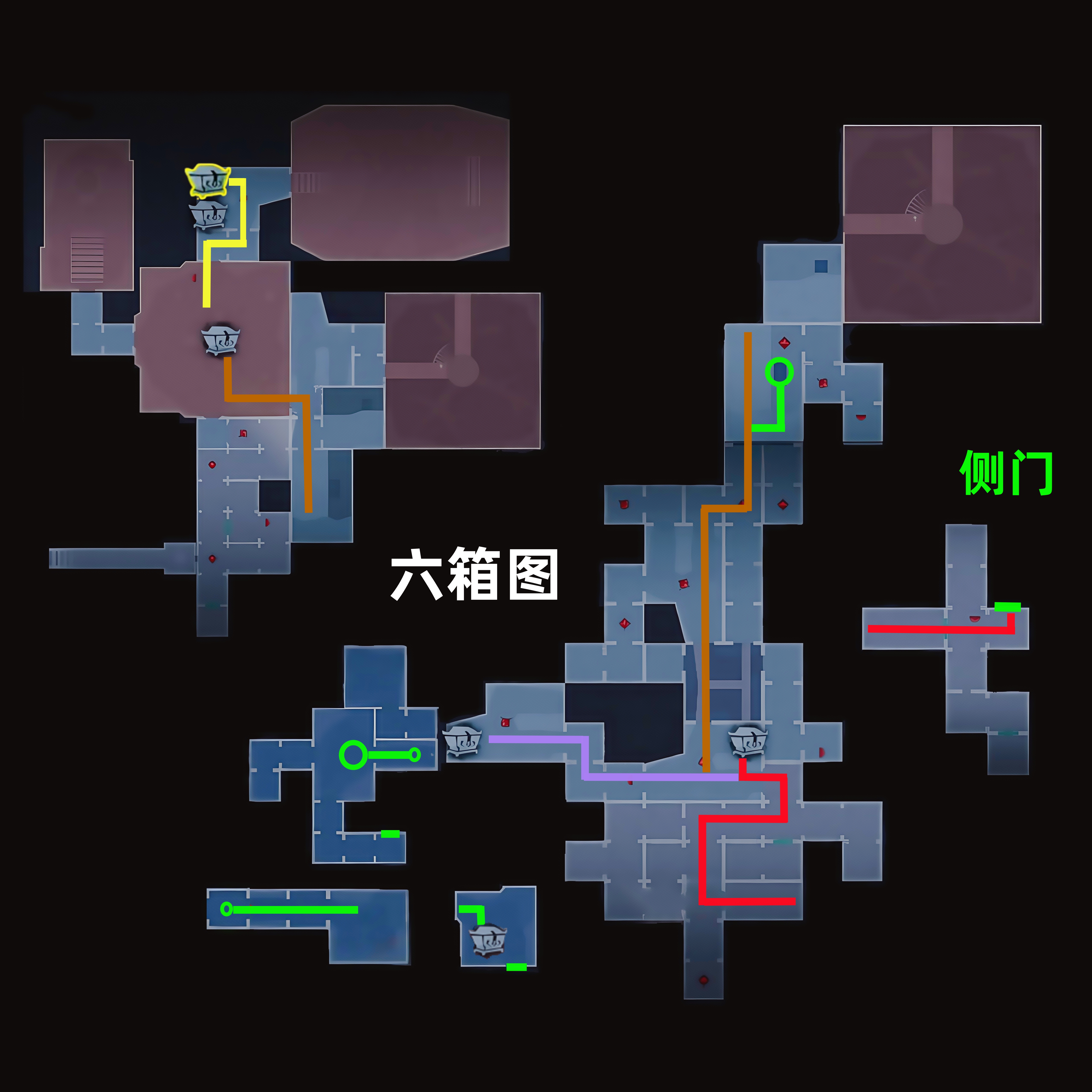 超自然行动组昆仑秘境极限全地图小抄一览