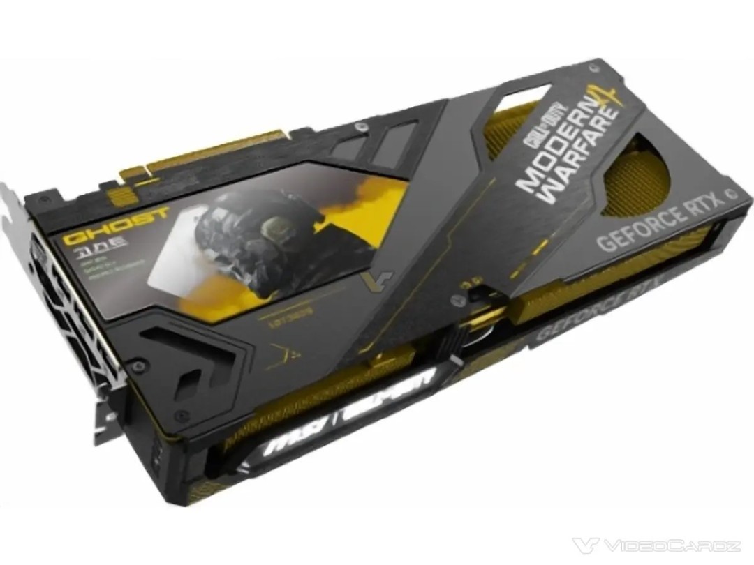 微星《使命召唤:现代战争4》联名RTX 5080显卡