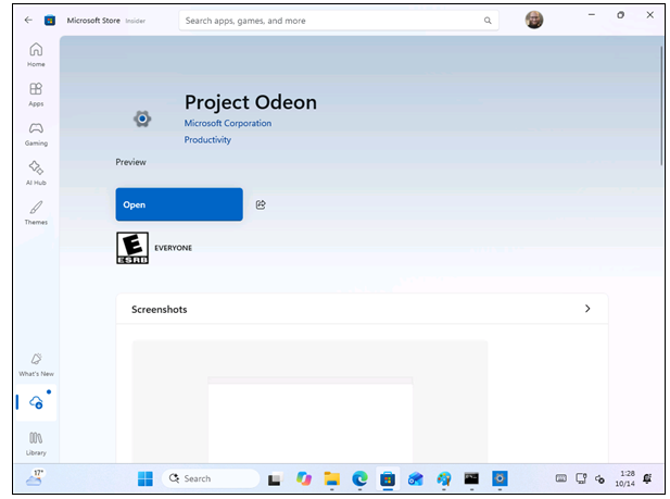 微软测试代号 Project Odeon 的应用，Windows 控制面板退场或提速