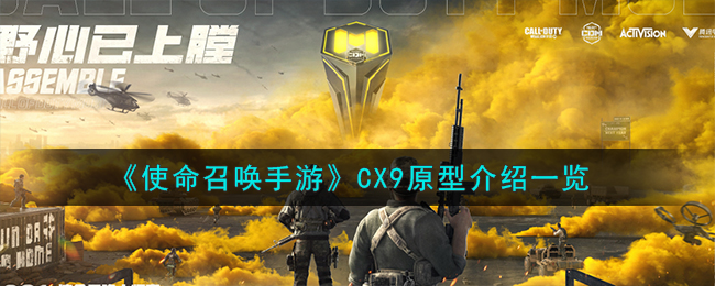 使命召唤手游CX9