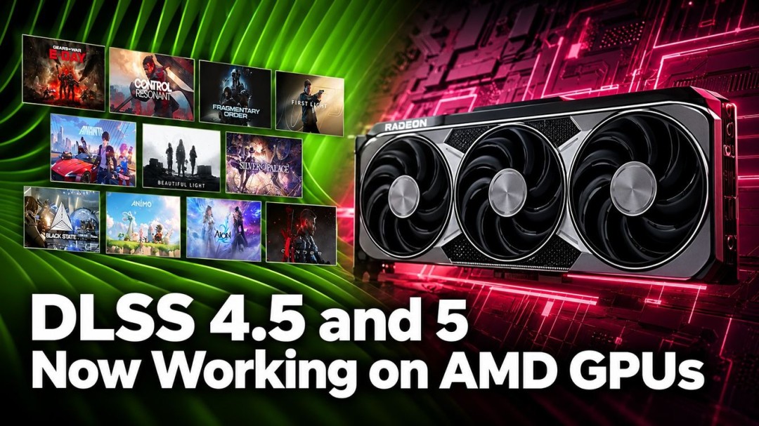 非官方模组DLSS-NR-on-AMD 0.8.0发布:RDNA 3/4显卡可启用DLSS光线重建