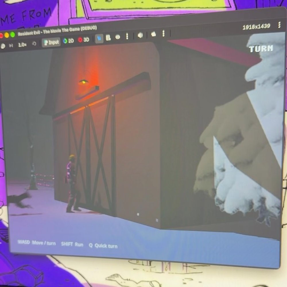 《生化危机》新电影改编PS1风格粉丝游戏 Godot引擎开发画面公开