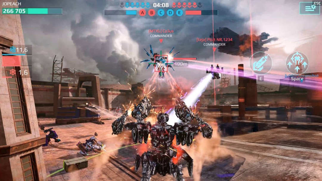 《War Robots》Steam版八年半进账5000万美元 玩家规模超310万