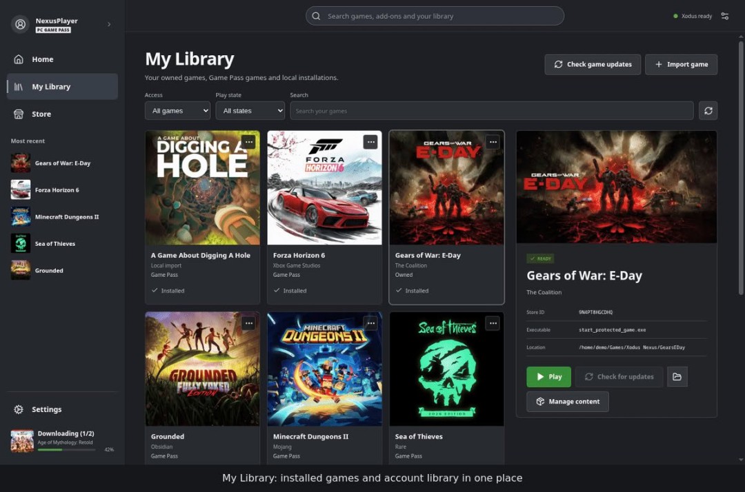 开源启动器Xodus Nexus试图让Xbox游戏在SteamOS与Linux上运行
