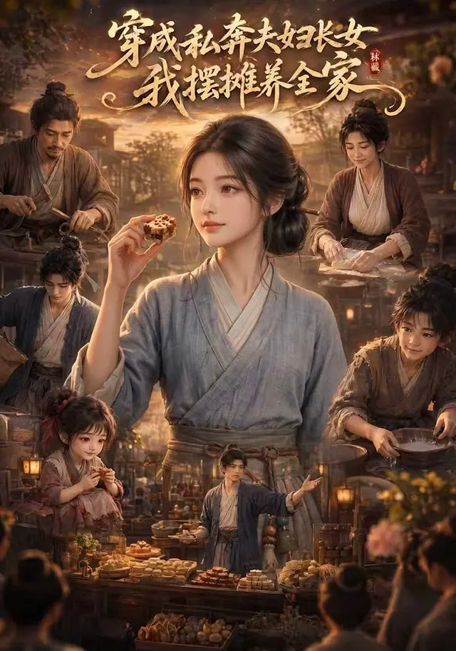 穿成私奔夫妇长女，我摆摊养全家（119集全）