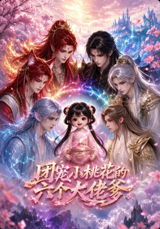 团宠小桃花的六个大佬爹(85集全)AI短剧