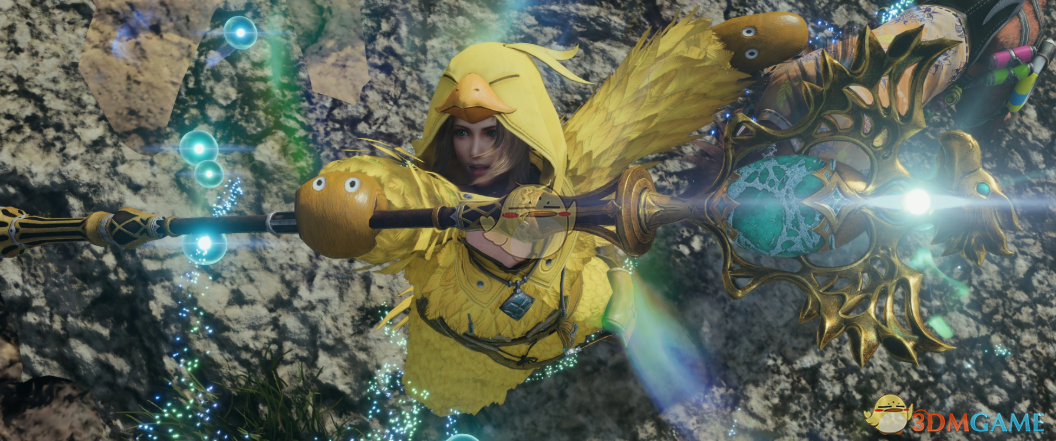 《最终幻想7:重生》爱丽丝陆行鸟法杖MOD