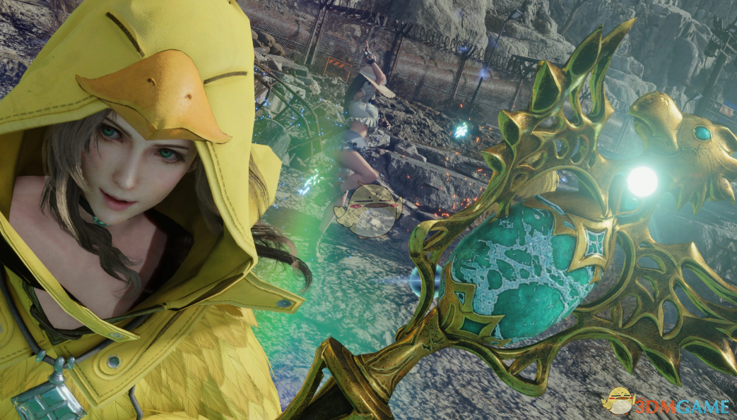 《最终幻想7:重生》爱丽丝陆行鸟法杖MOD