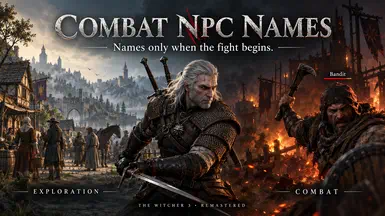《巫师3:狂猎重制版》战斗外隐藏NPC名字MOD V1.0