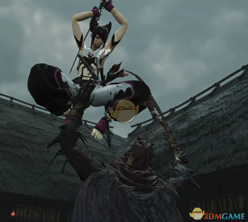 《鬼武者:剑之道》街头霸王6韩蛛俐替换武藏MOD