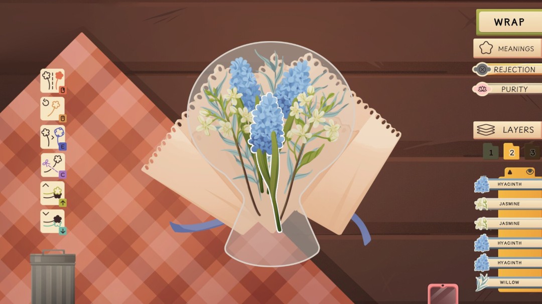 花店经营游戏《花语物语》上架Steam 收录超50种花卉