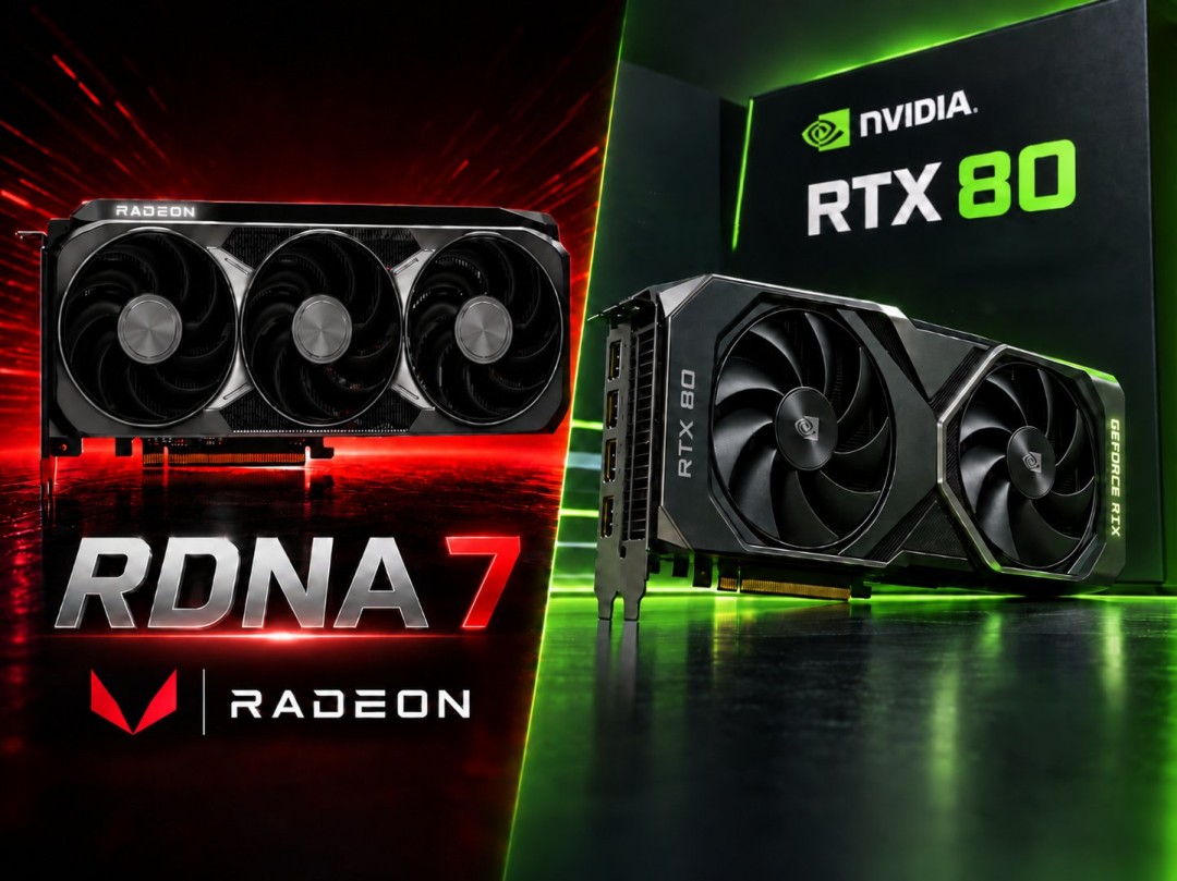英伟达RTX 80与AMD RDNA7泄露路线图漏洞百出
