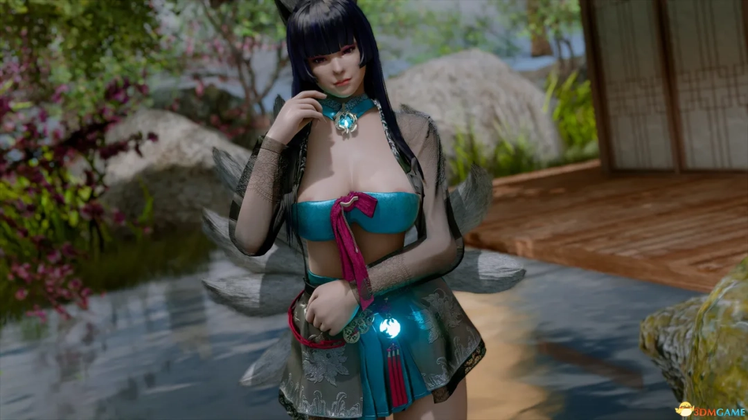 《上古卷轴5：天际重制版》第一后裔东方狐娘服饰MOD