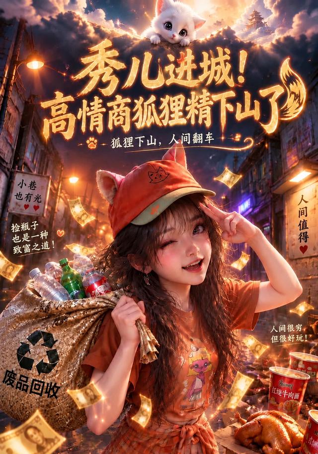 秀儿进城!高情商狐狸精下山了(135集全)AI短剧