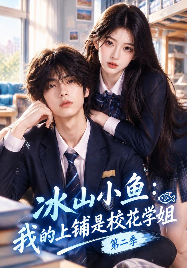 冰山小鱼:我的上铺是校花学姐第二季(136集全)AI短剧