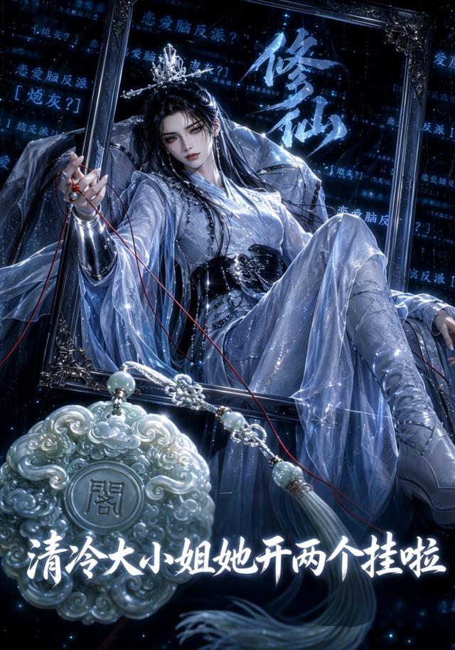 清冷大小姐她开两个挂啦（79集全）AI短剧