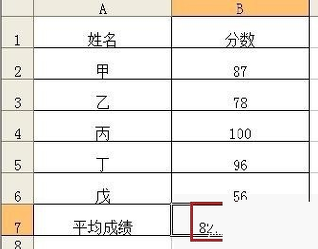 Excel怎么用AVERAGE函数计算平均值