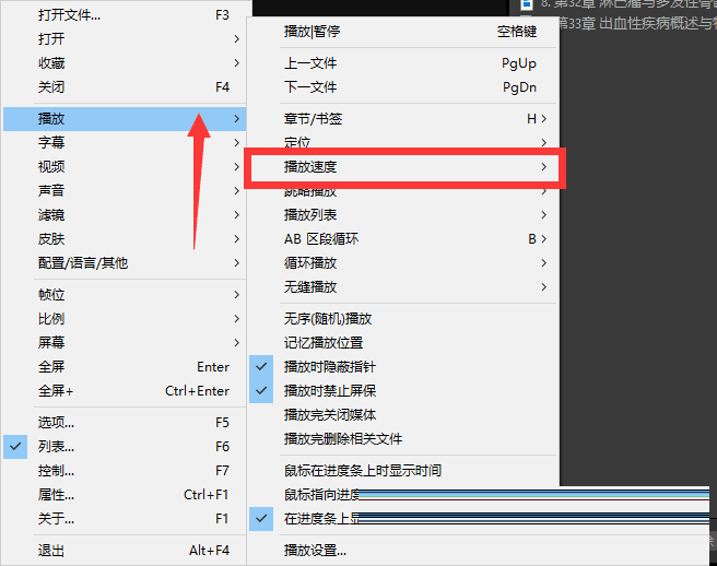 PotPlayer怎么倍速播放